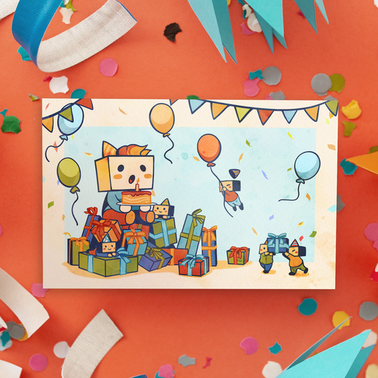 Brick | Birthday Postcard - Limited Time!