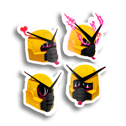 Gundamboi |  Expressive Sticker Boi - Sticker Pack