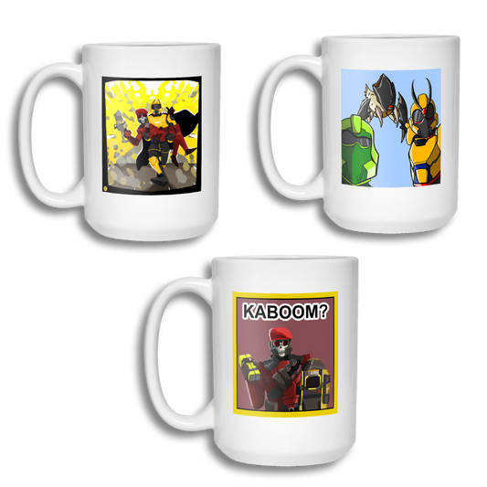 Gundamboi | Explosive, Bomb, & Bug - Mugs