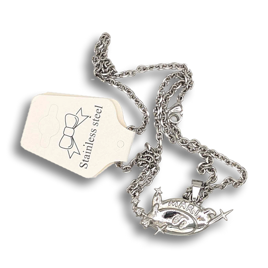 Mari | Silver Logo - Necklace