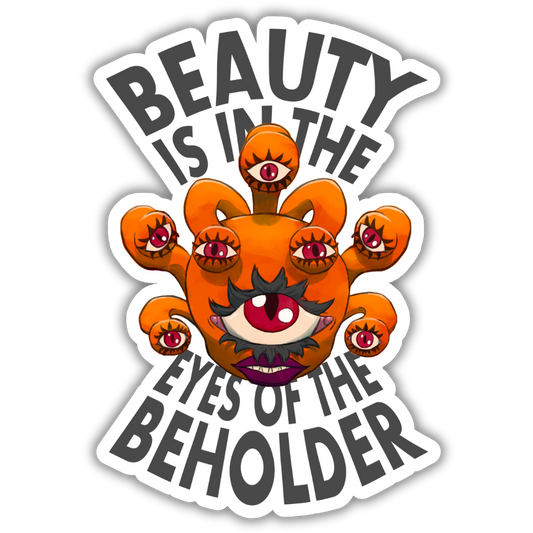 Nate Lands | Beauty in the Eye of the Beholder - Sticker