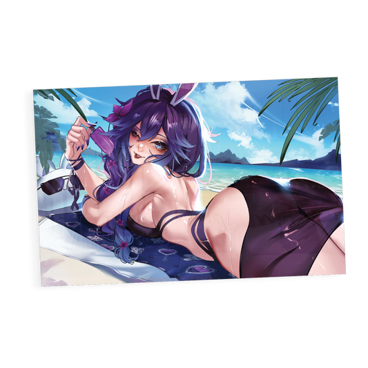 CottonTail | Beach Print - Art Print