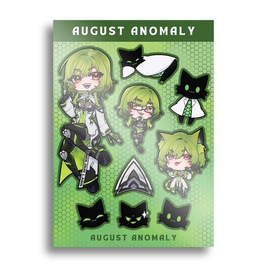 August Anomaly | Tiny Terrors - Sticker Sheet