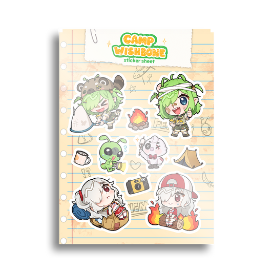 Ferumi Kaipa | Camp Wishbone - Sticker Sheet