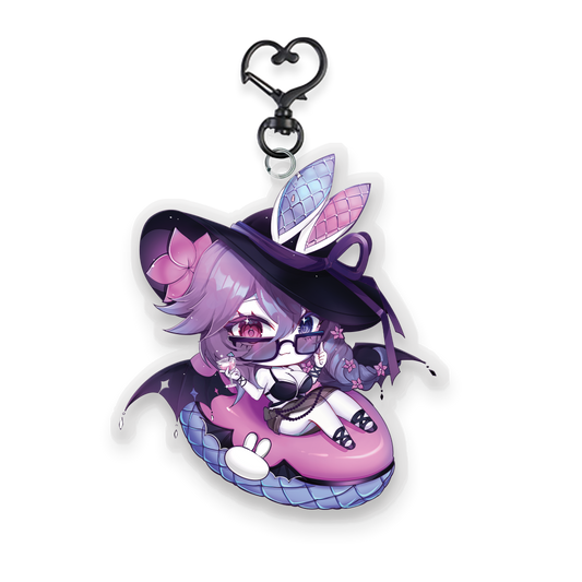 CottonTail | Beach Acrylic Charm - Keychain