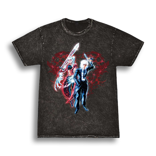 tommy. |  angel trigger ‘shadow realm’ - Mineral Wash Tee